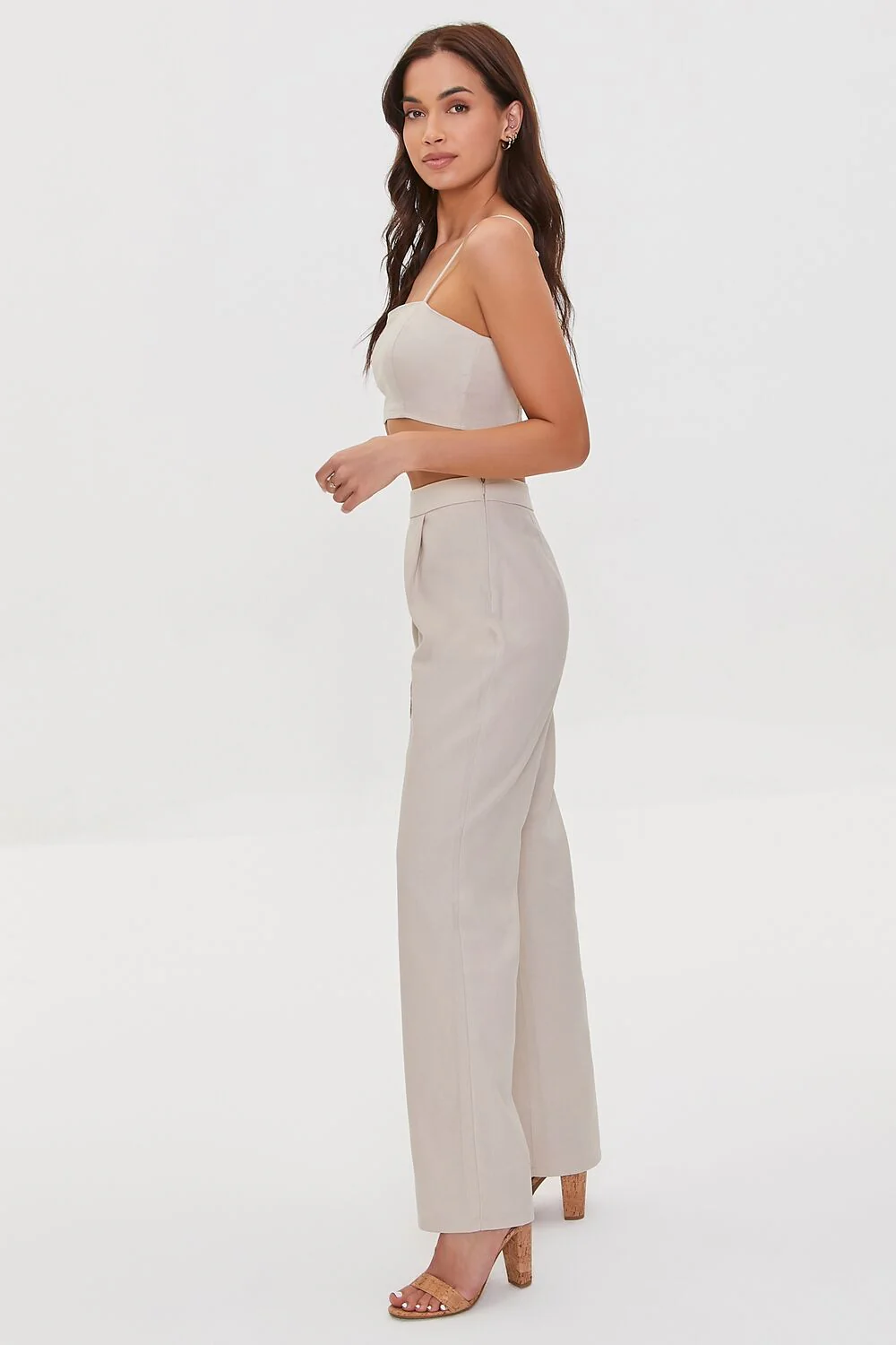 Cropped Cami & Pants Set - Image 2