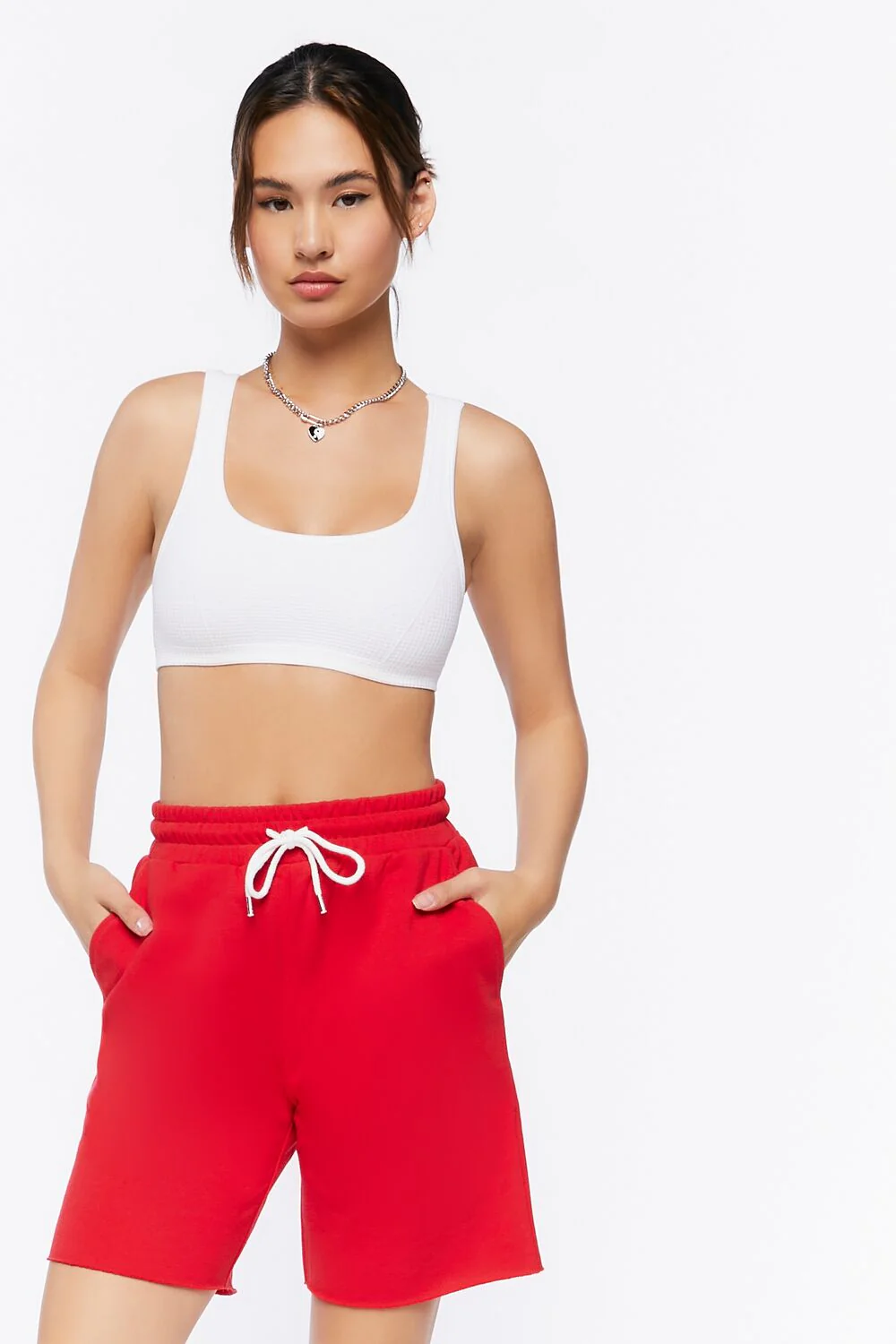 Fleece Drawstring Sweatshorts - Image 16