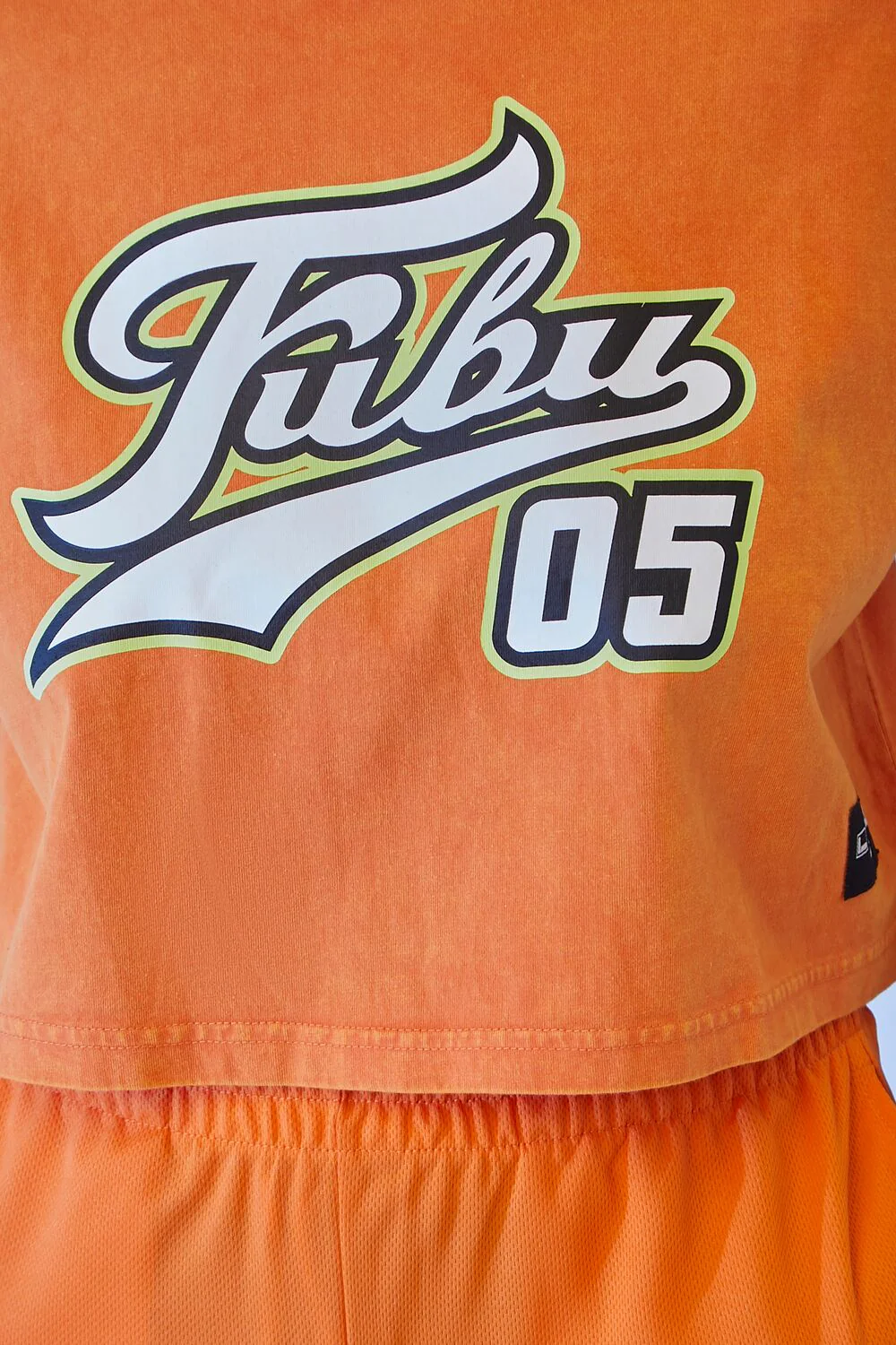 Cropped FUBU 05 Graphic Tee - Image 5