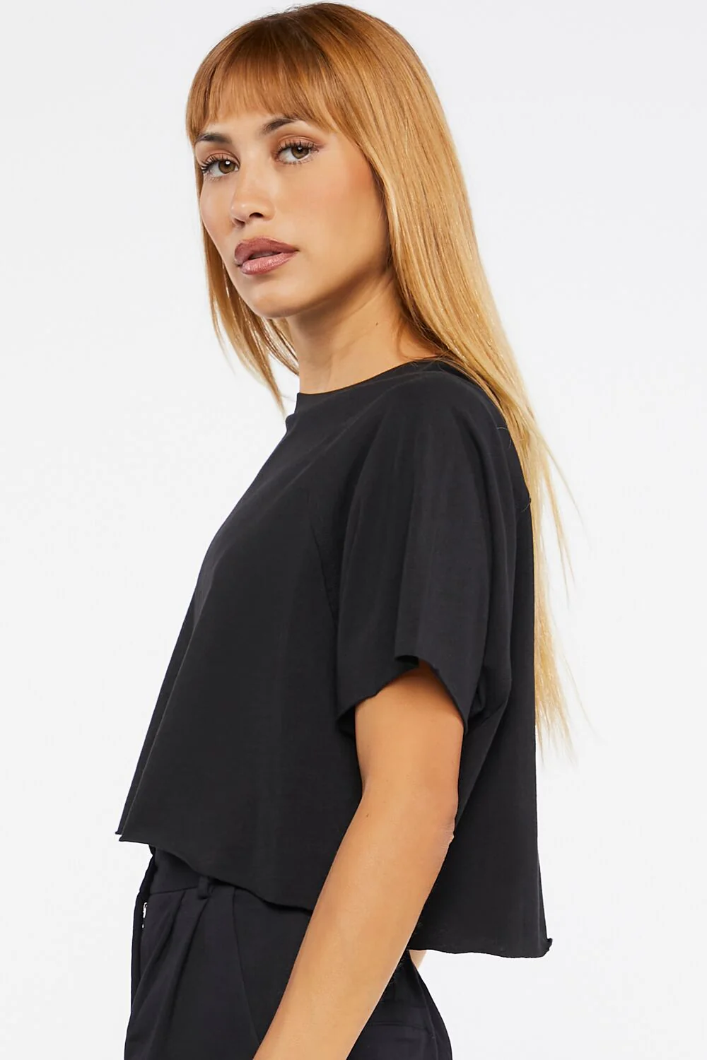 Raglan-Sleeve Cropped Tee - Image 10