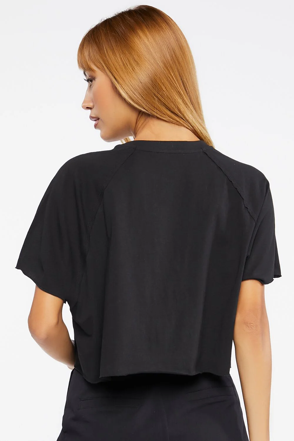 Raglan-Sleeve Cropped Tee - Image 11