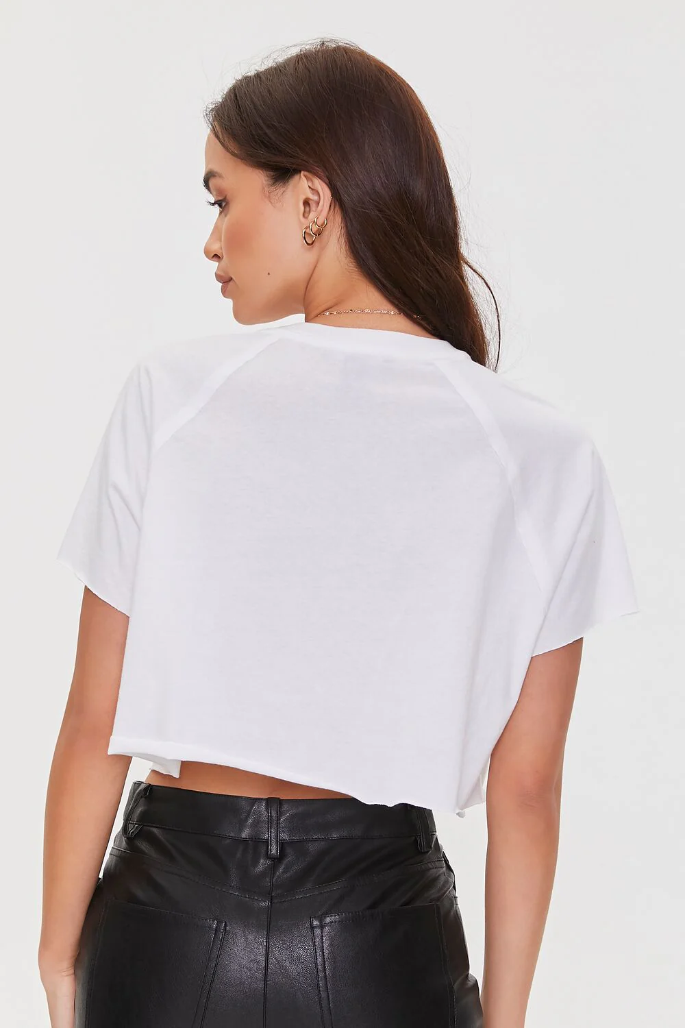 Raglan-Sleeve Cropped Tee - Image 3