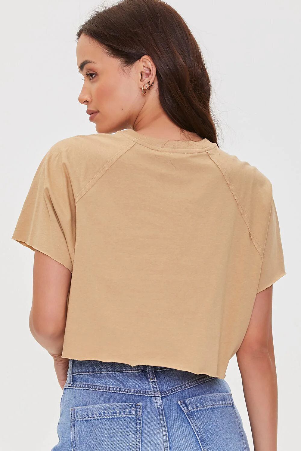 Raglan-Sleeve Cropped Tee - Image 7