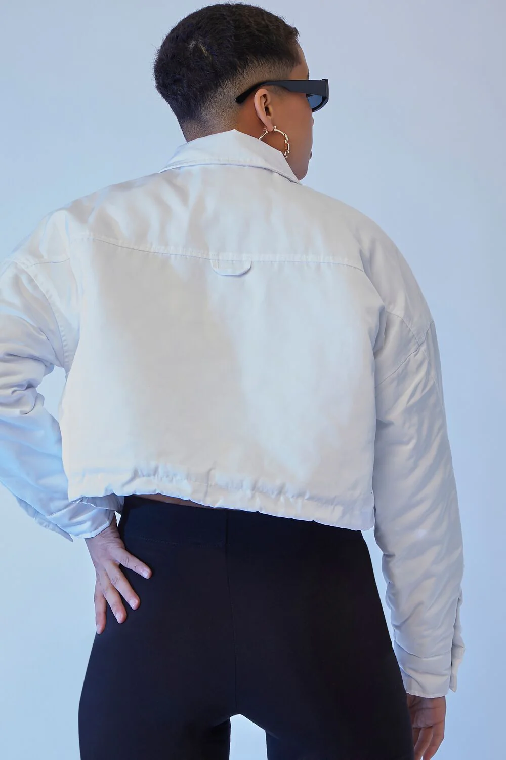 FUBU Toggle-Hem Cropped Jacket - Image 3