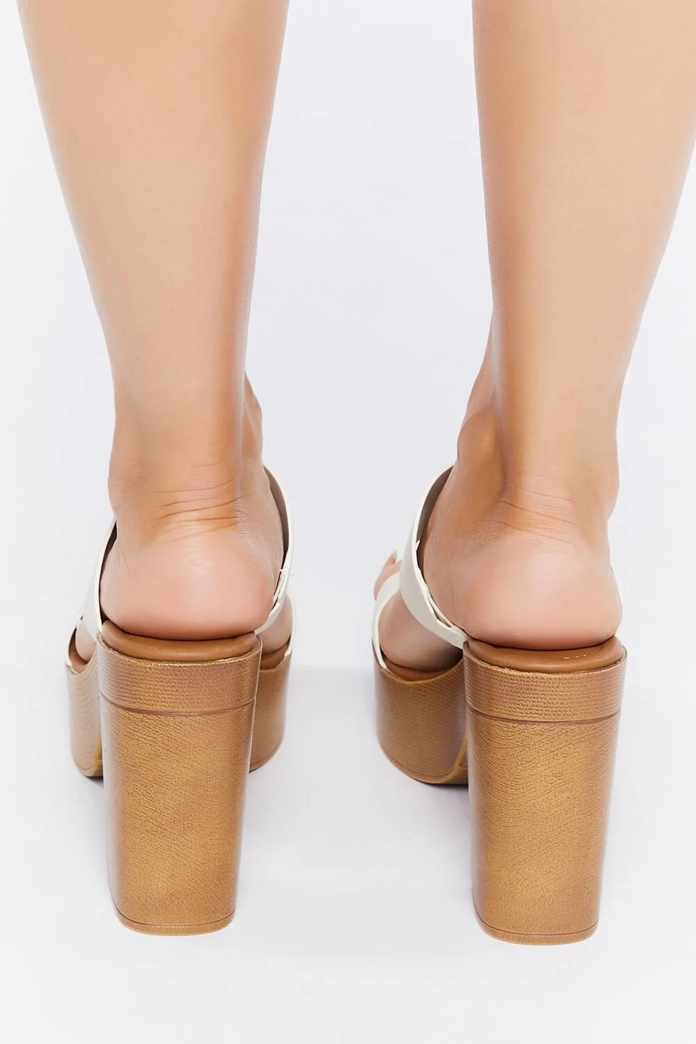 Chunky Platform Clog Heels - Image 3