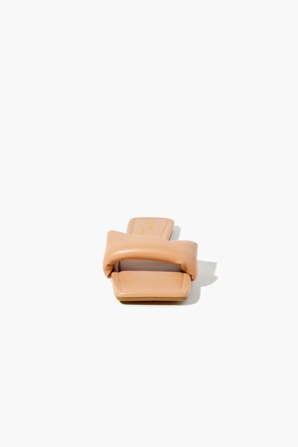 Padded Faux Leather Sandals - Image 4
