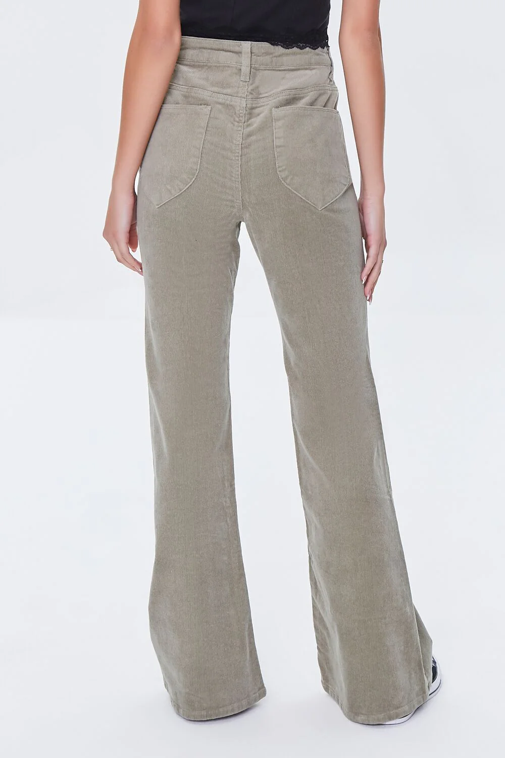 Corduroy Flare Pants - Image 4