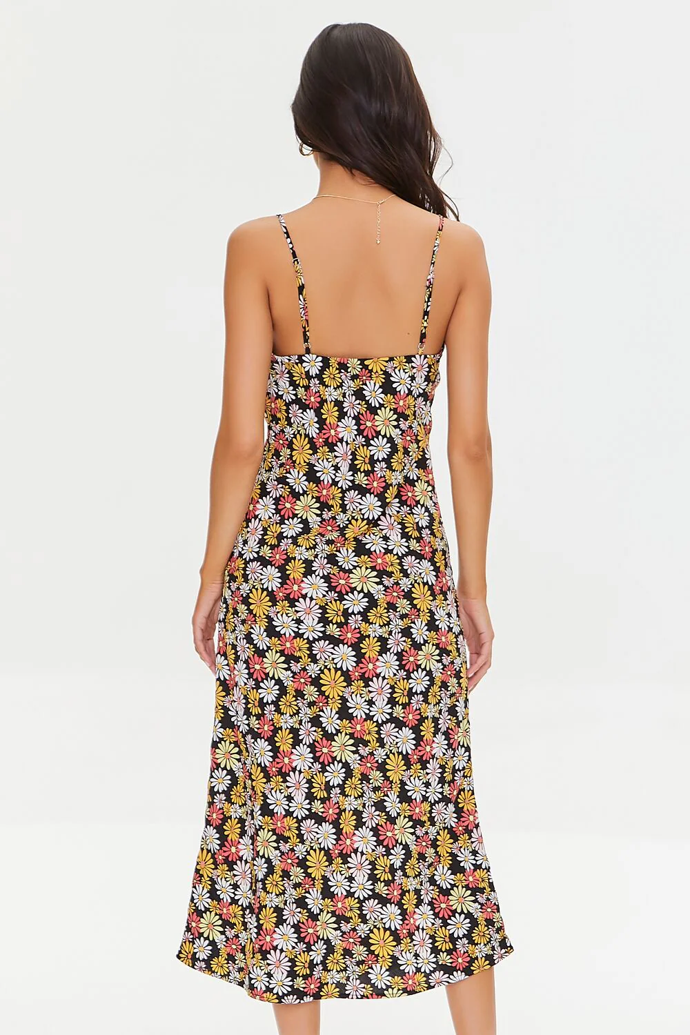 Floral Print Midi Dress - Image 3