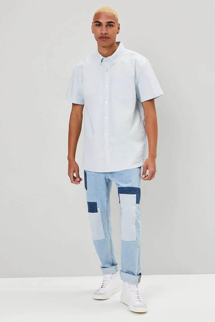 Pocket Button-Front Shirt - Image 4