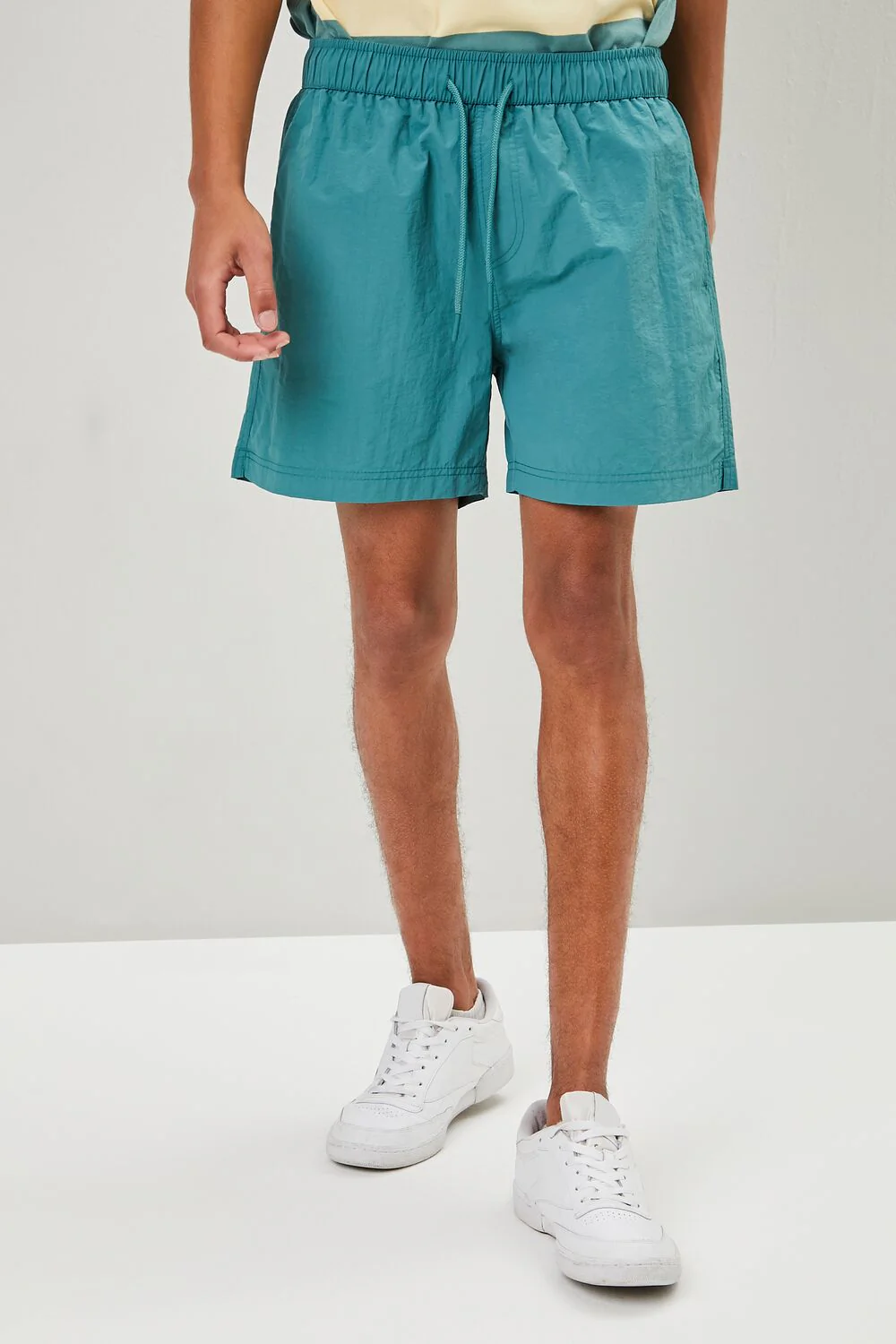 Recycled Nylon Drawstring Swim Trunks - Image 2