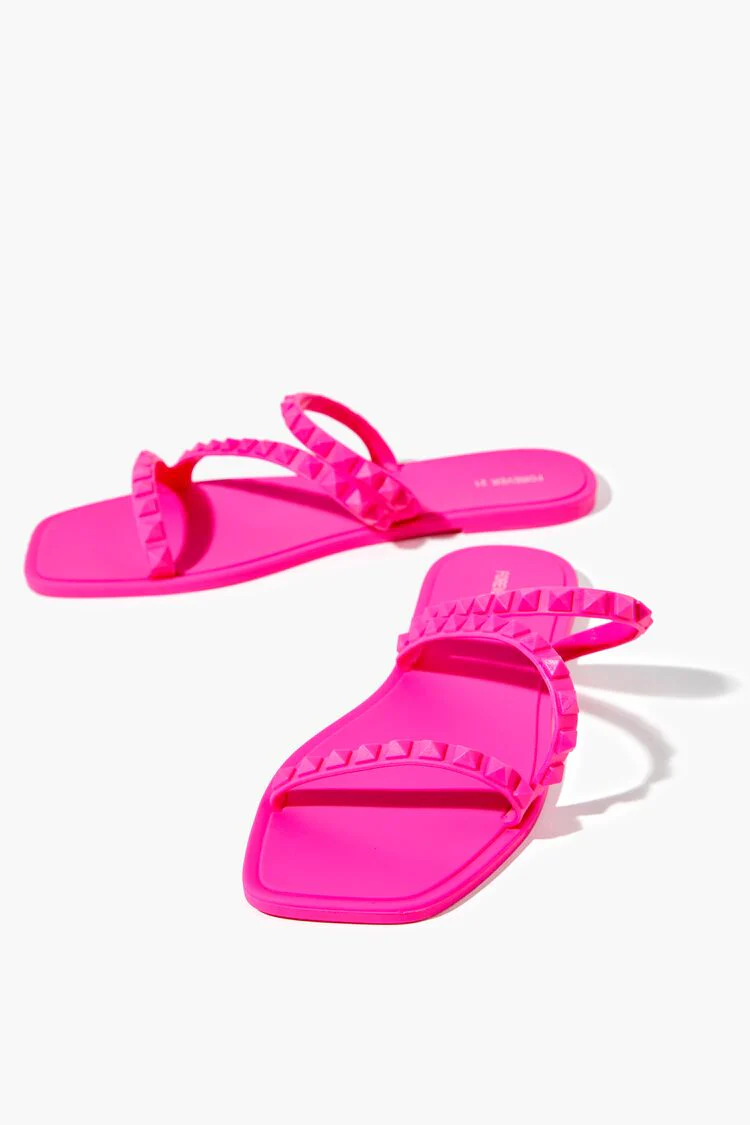 Studded Square-Toe Sandals - Image 16
