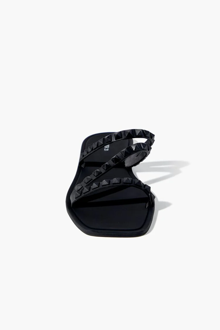 Studded Square-Toe Sandals - Image 8