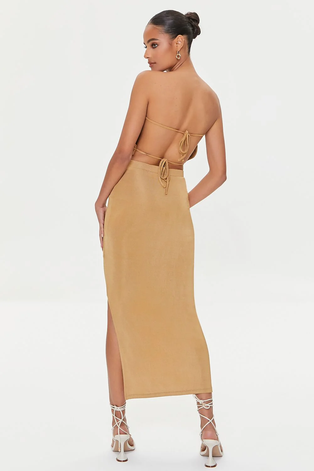 Crop Top & Maxi Skirt Set - Image 3
