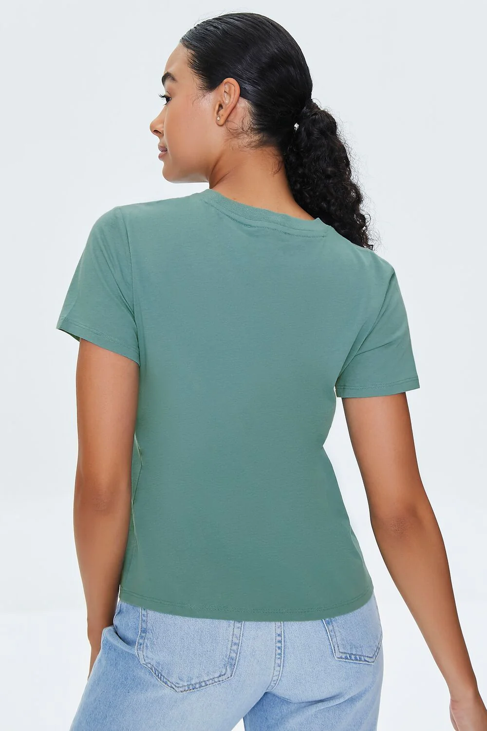 Basic Organically Grown Cotton Tee - Image 3
