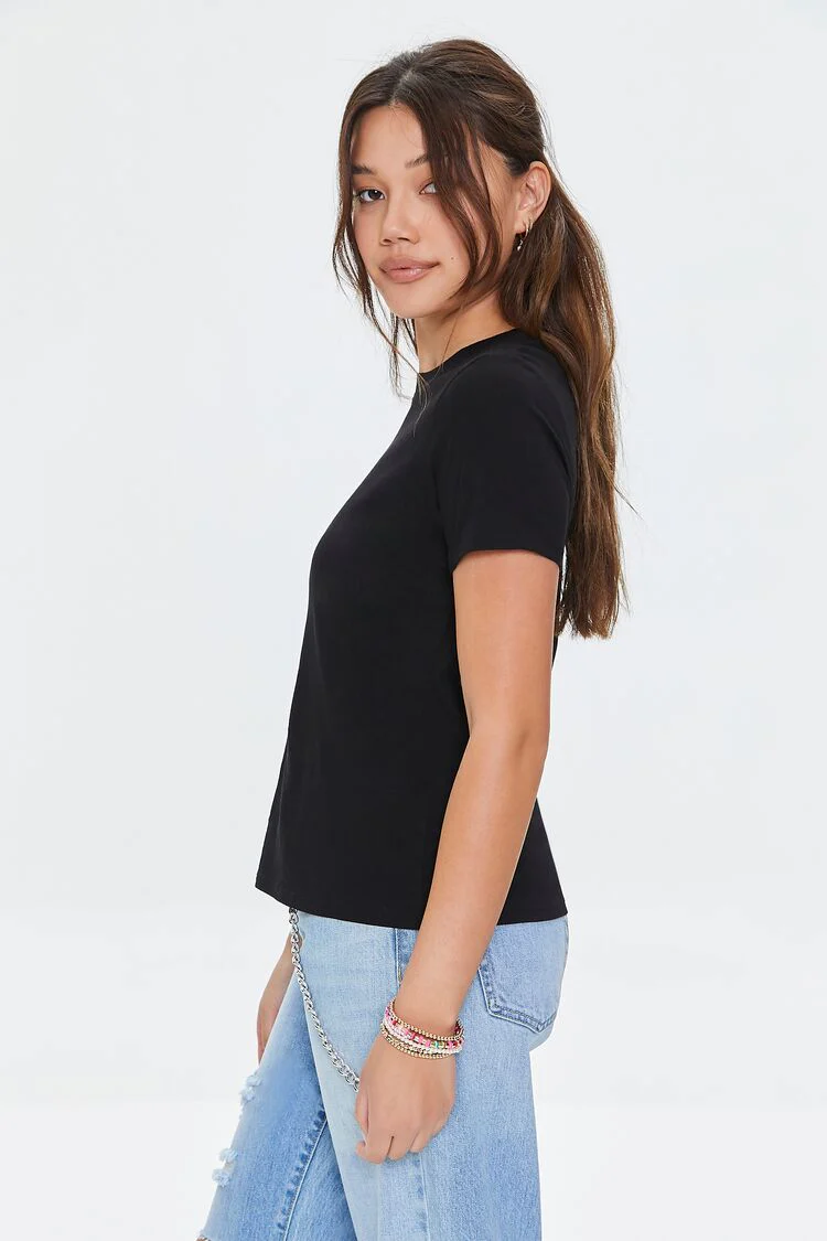 Basic Organically Grown Cotton Tee - Image 2