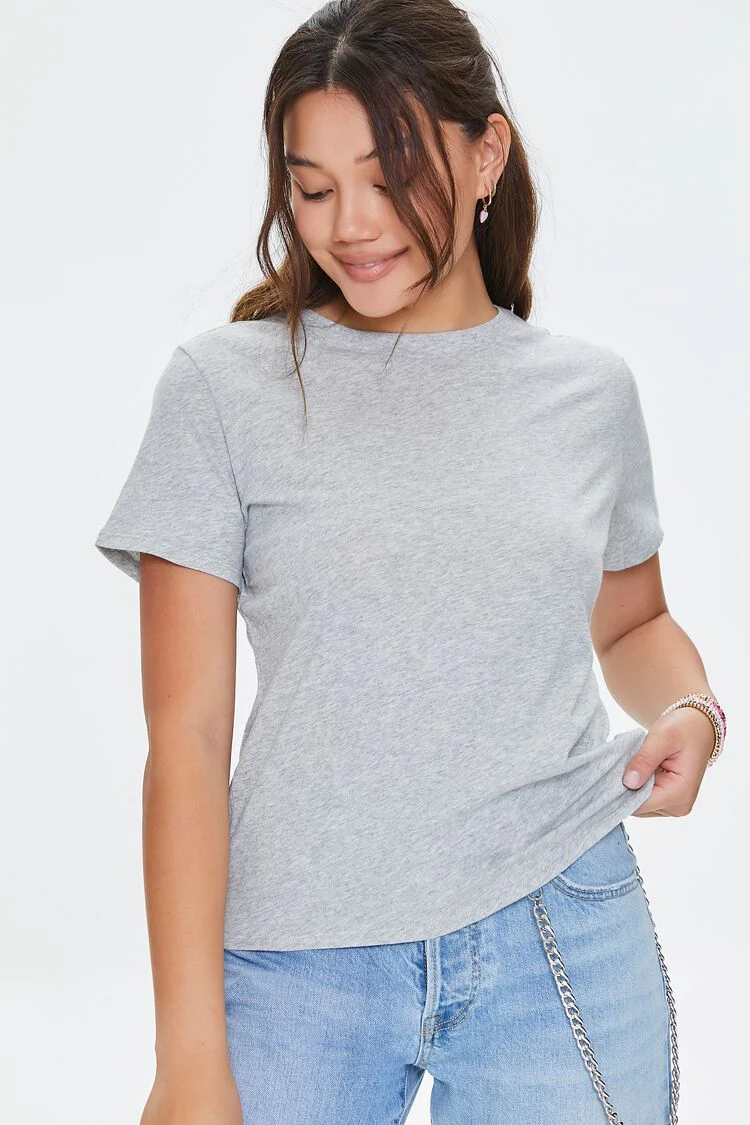 Basic Organically Grown Cotton Tee - Image 6