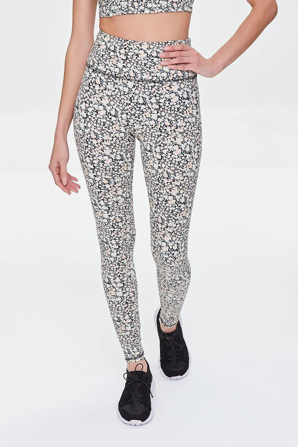 Active Ditsy Floral Leggings - Image 2