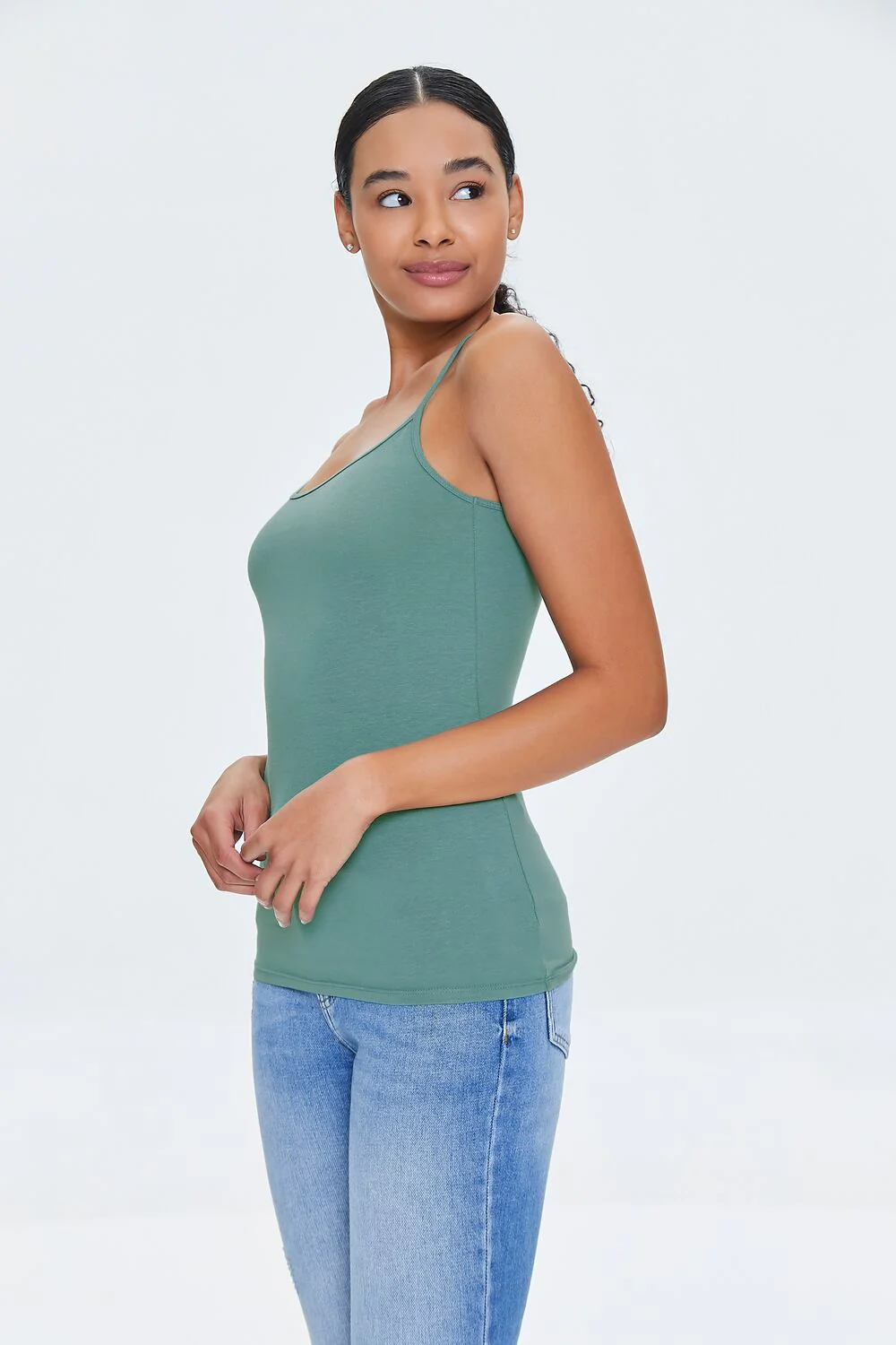 Basic Organically Grown Cotton Cami - Image 7
