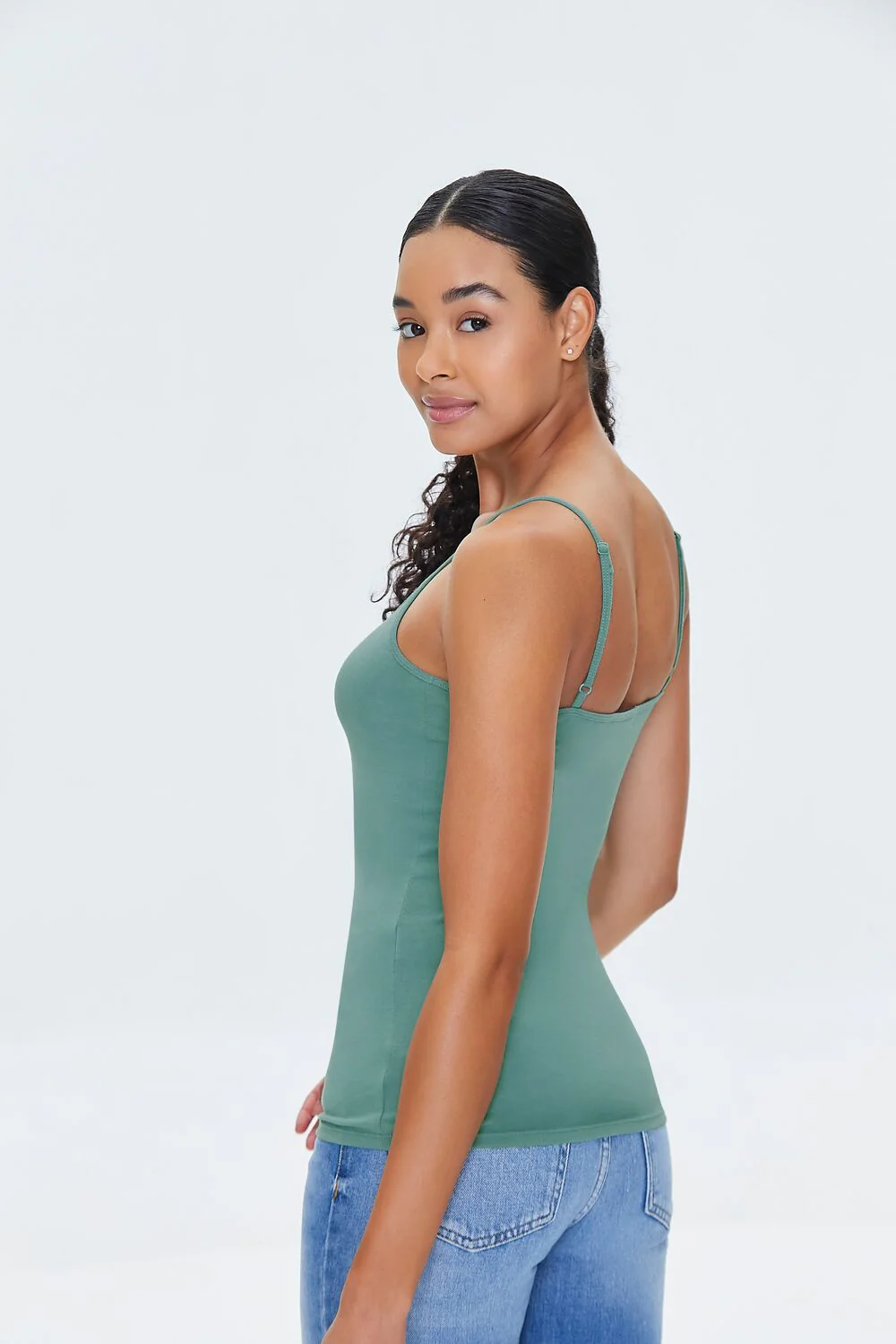 Basic Organically Grown Cotton Cami - Image 8