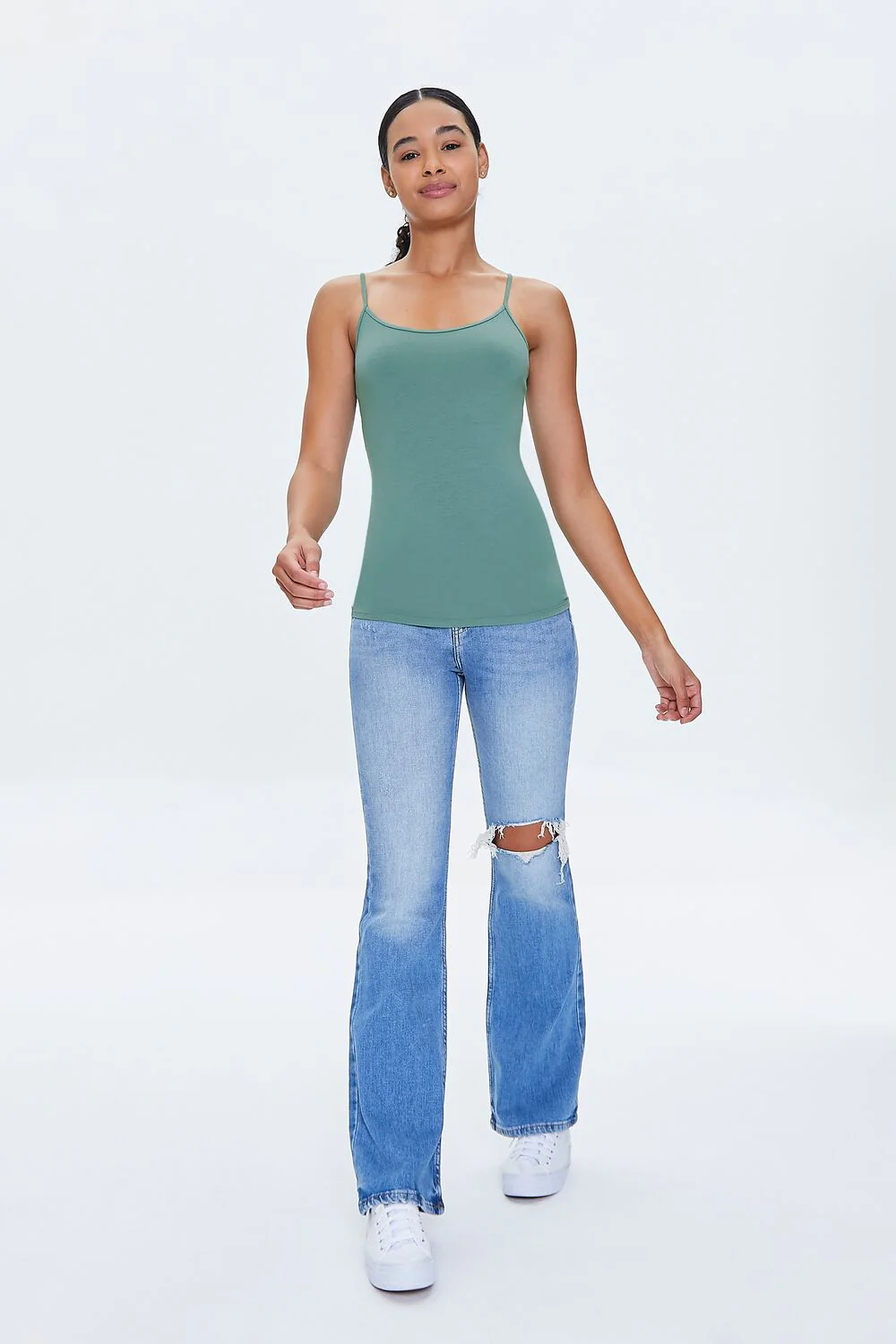 Basic Organically Grown Cotton Cami - Image 9