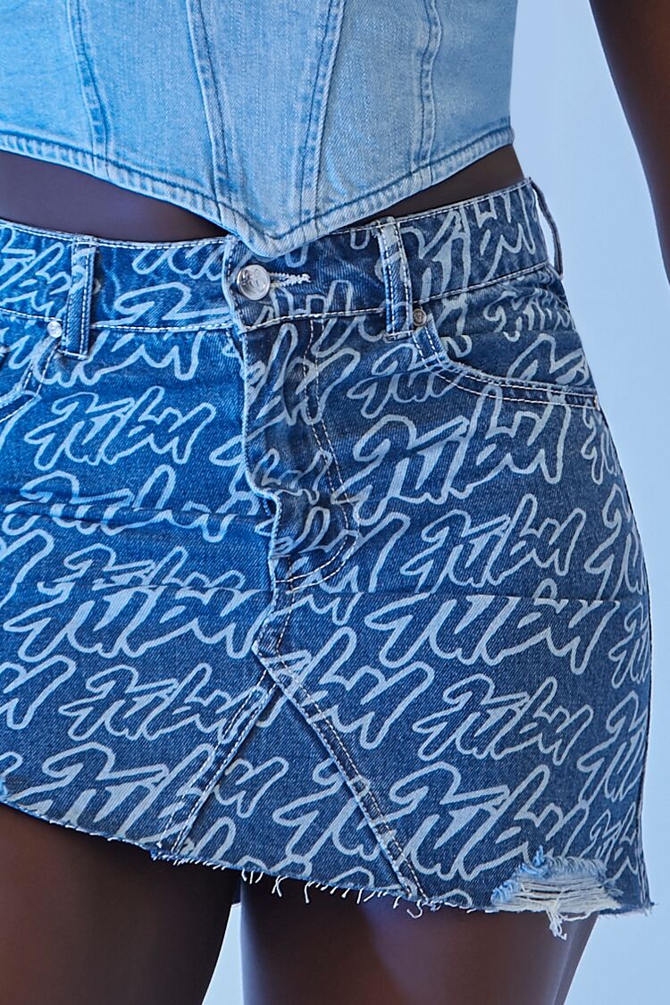 FUBU Denim Mini Skirt - Image 6