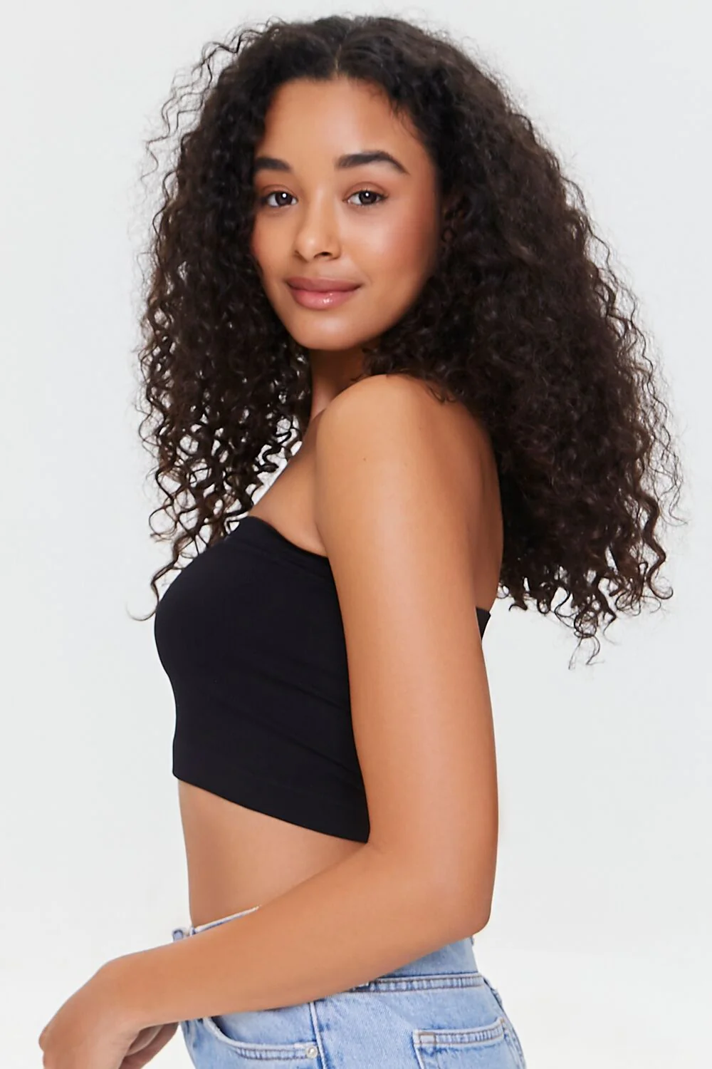 Seamless Ribbed Bralette - Image 2