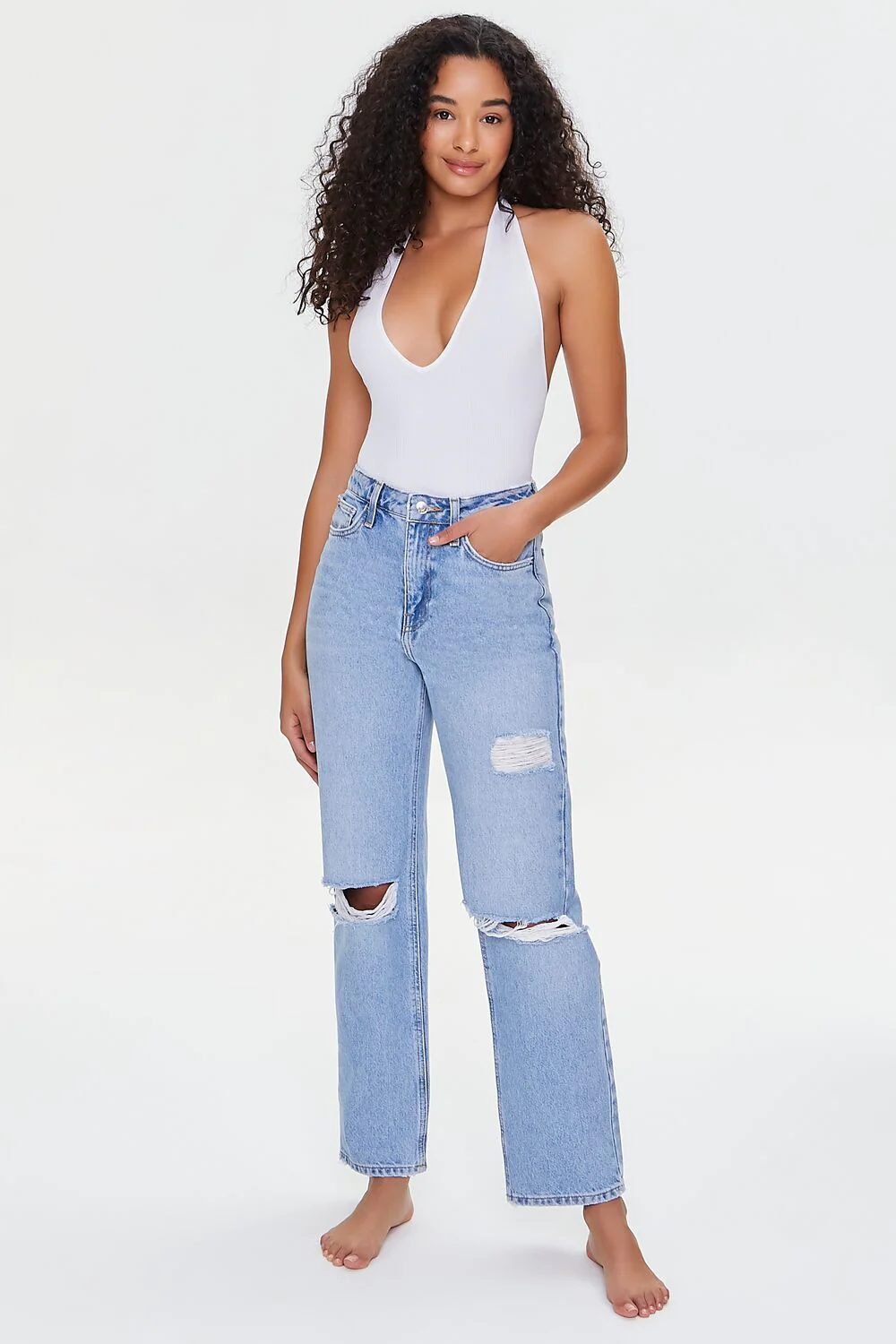 Seamless Halter Bodysuit - Image 4