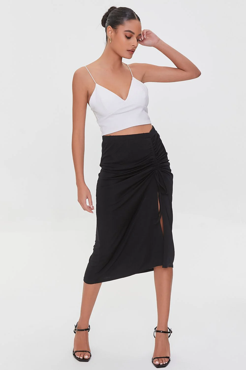 Ruched Drawstring Skirt - Image 5