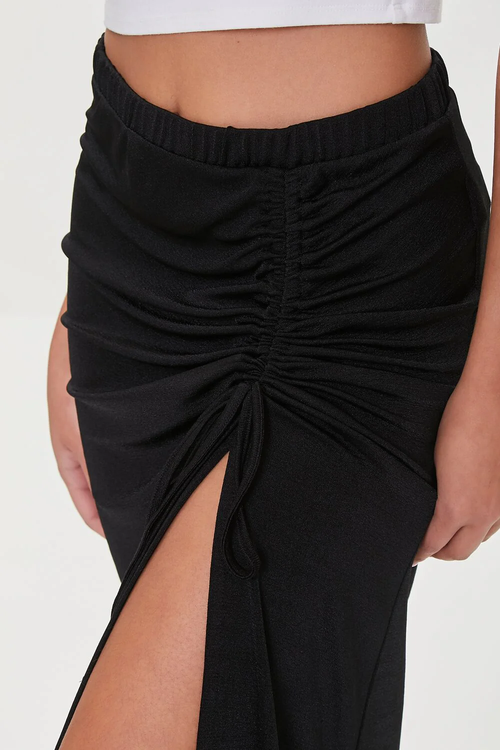 Ruched Drawstring Skirt - Image 6
