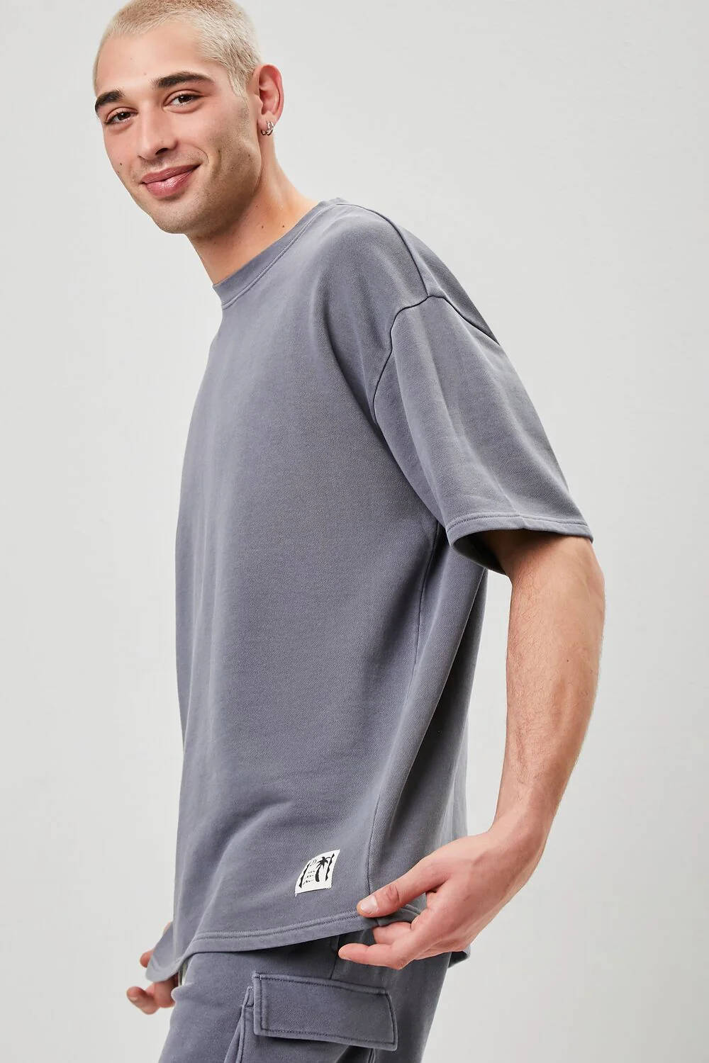 Palm Tree Patch Graphic Tee - Image 2
