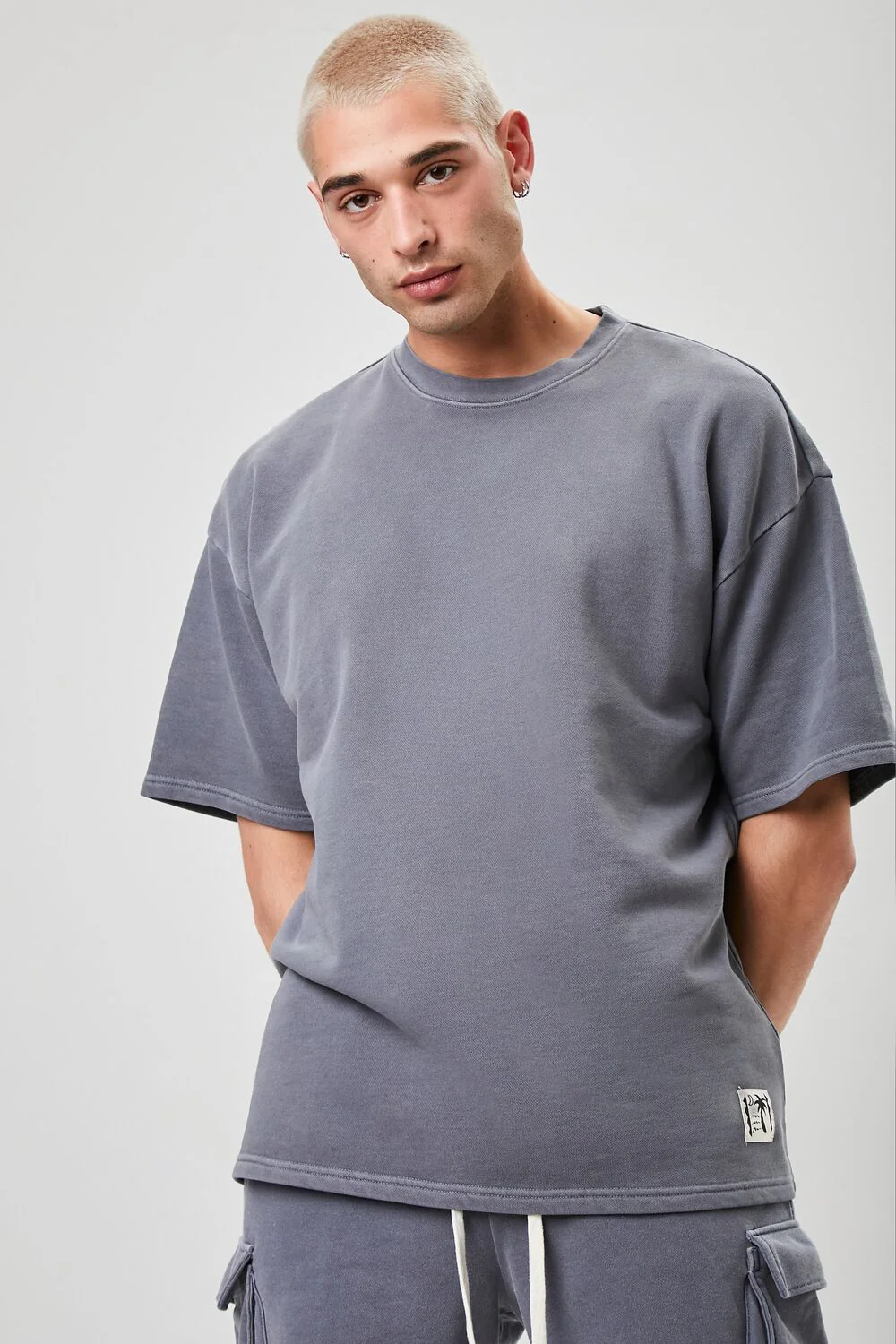 Palm Tree Patch Graphic Tee - Image 6