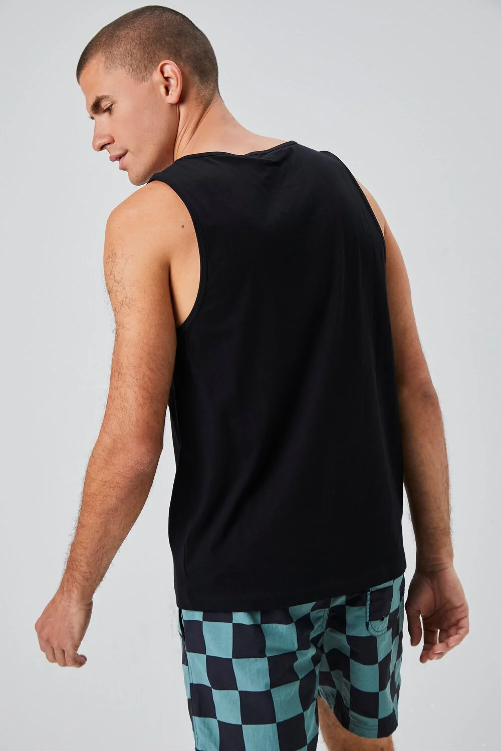 Basic Cotton Tank Top - Image 3