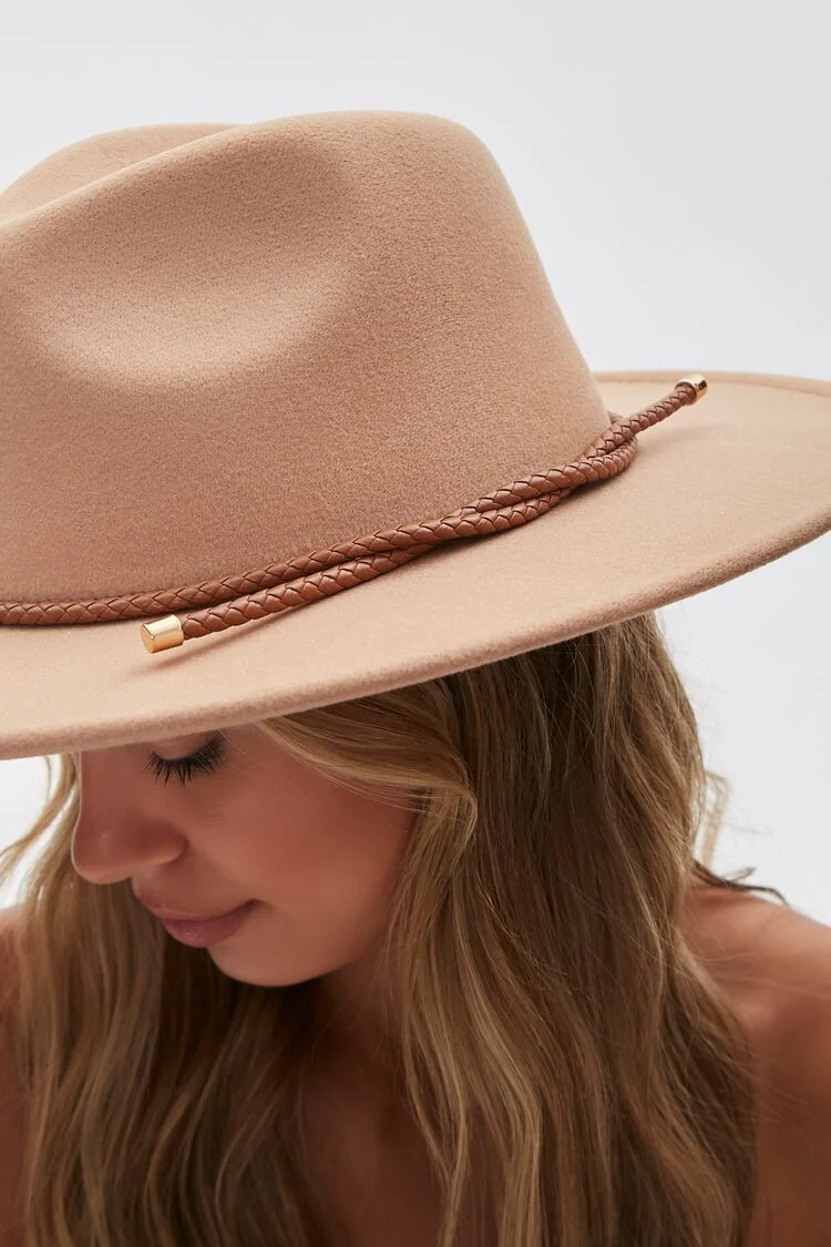Braided Trim Panama Hat - Image 2