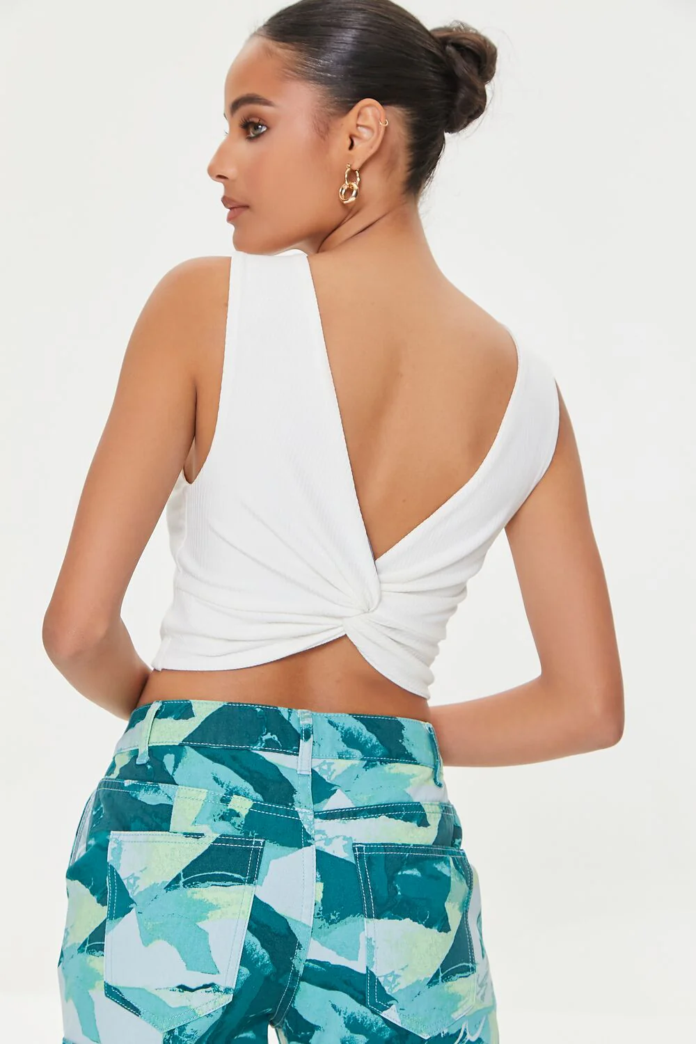 Twisted-Back Crop Top - Image 3