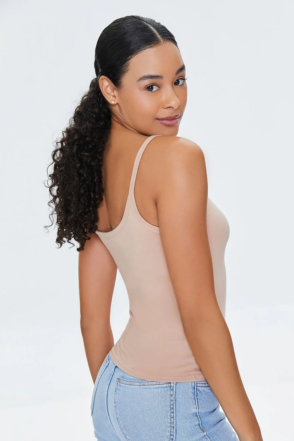 Basic Organically Grown Cotton Cami - Image 2