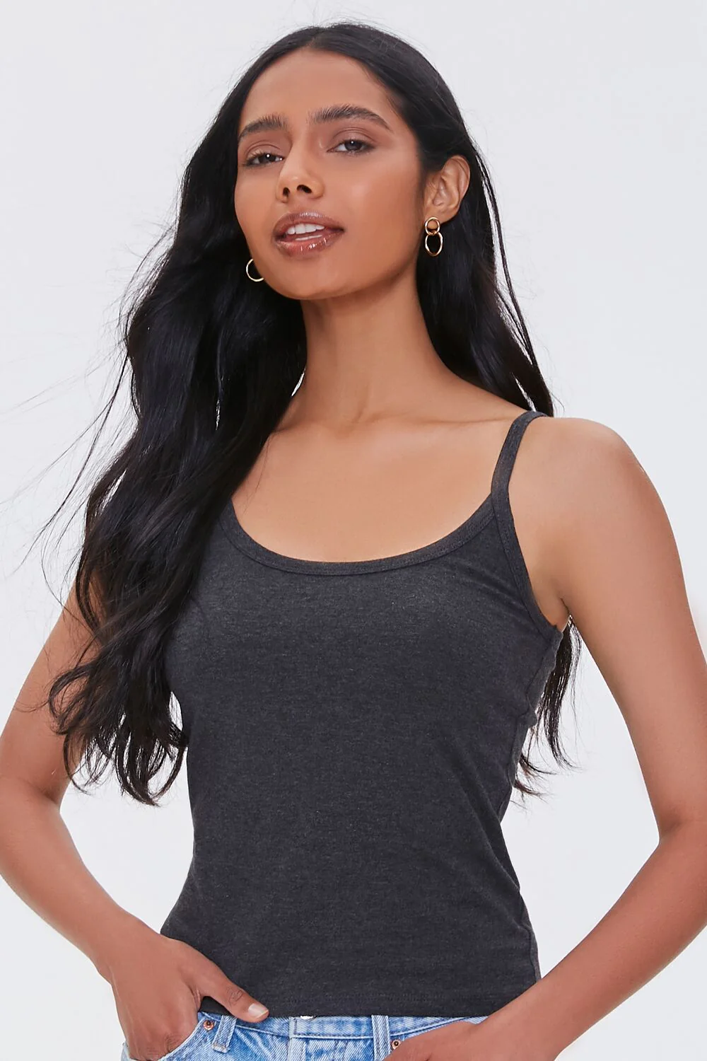 Cotton Scoop Neck Cami - Image 25