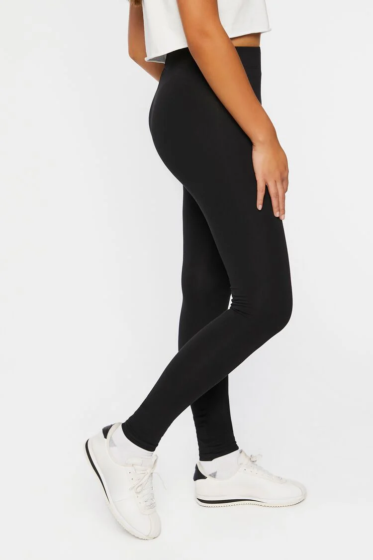 Basic Organically Grown Cotton Leggings - Image 3