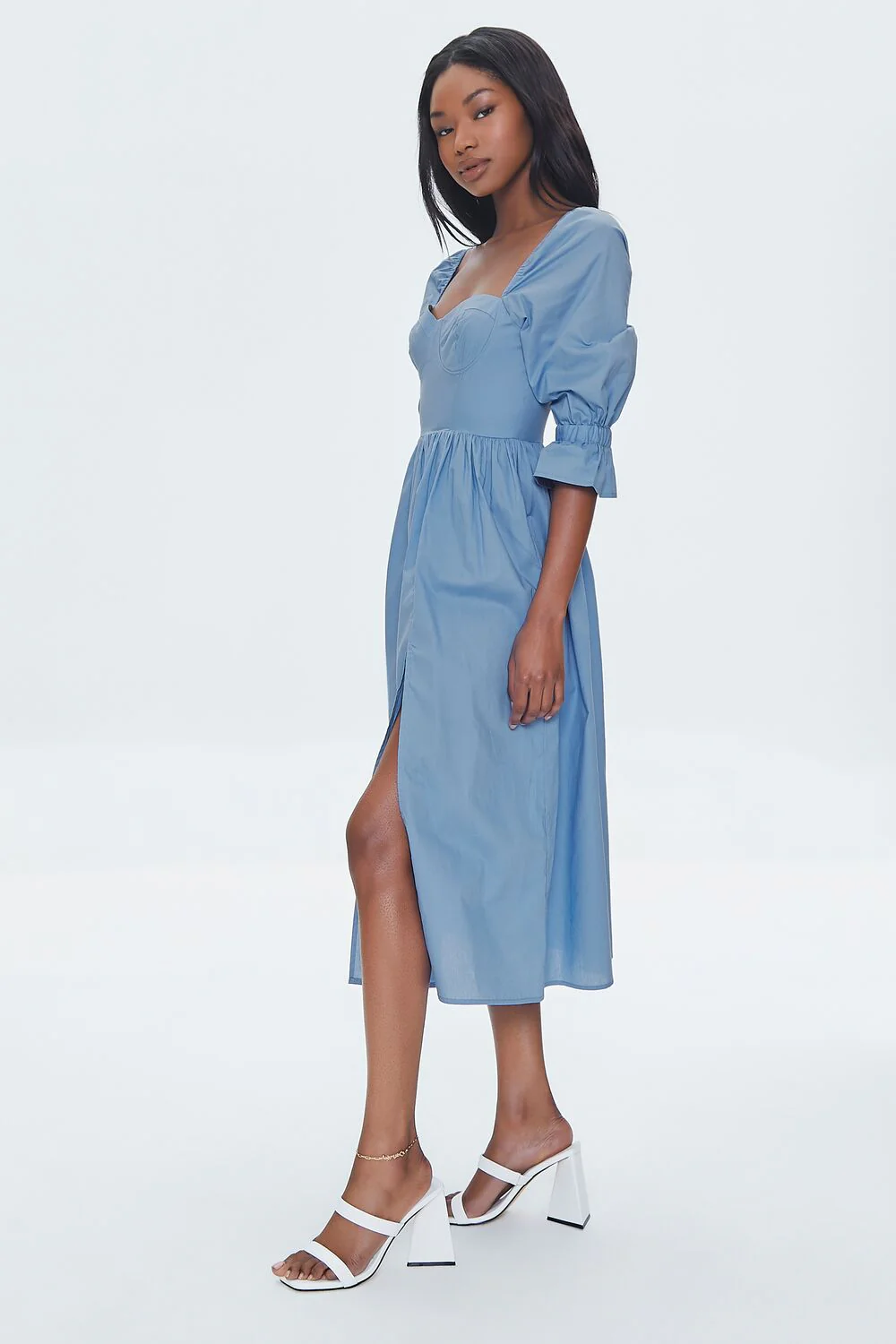 Sweetheart Midi Dress - Image 2