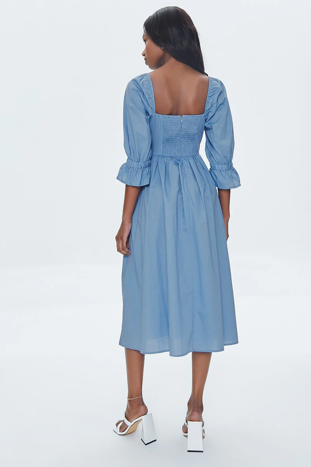 Sweetheart Midi Dress - Image 3