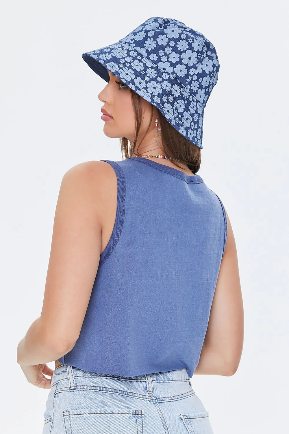 Mineral Wash Cropped Tank Top - Image 7