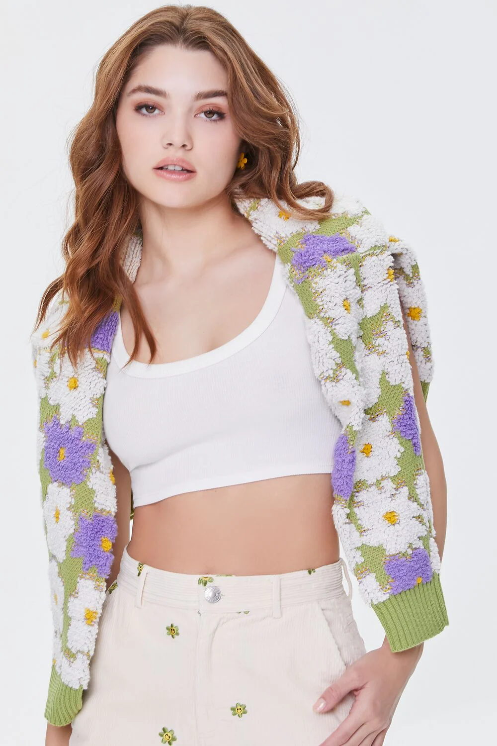 Ribbed Knit Crop Top - Image 5