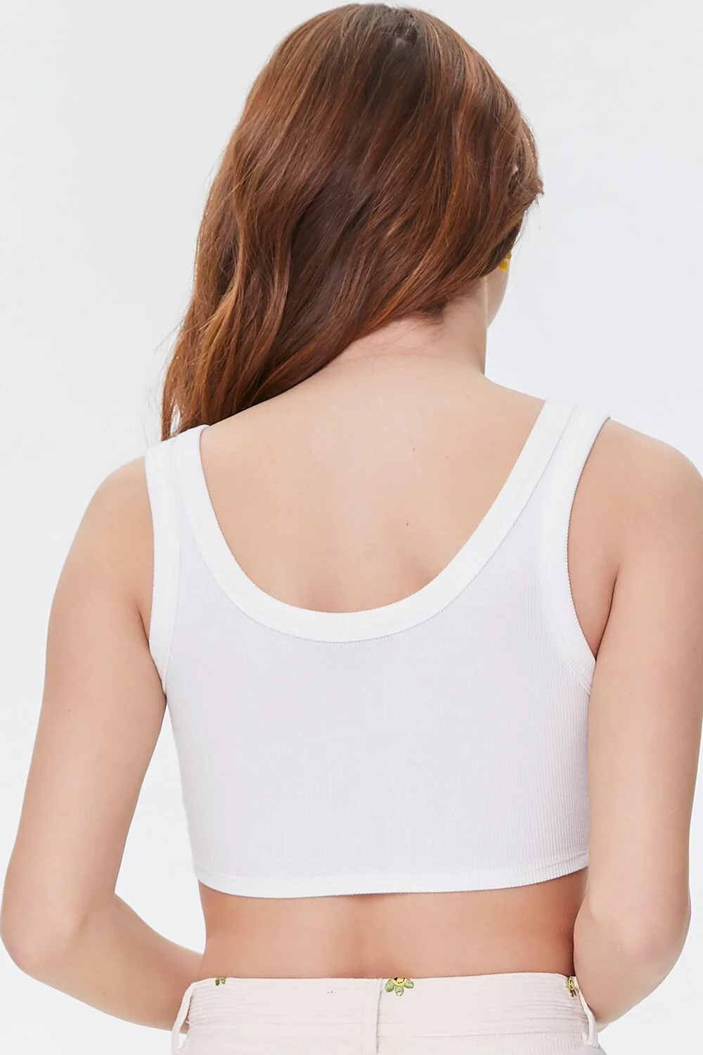 Ribbed Knit Crop Top - Image 8