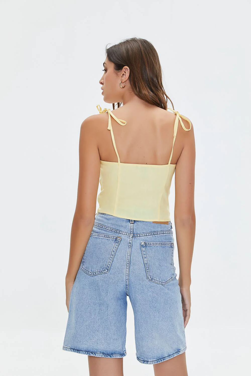 Sweetheart Linen-Blend Cami - Image 3