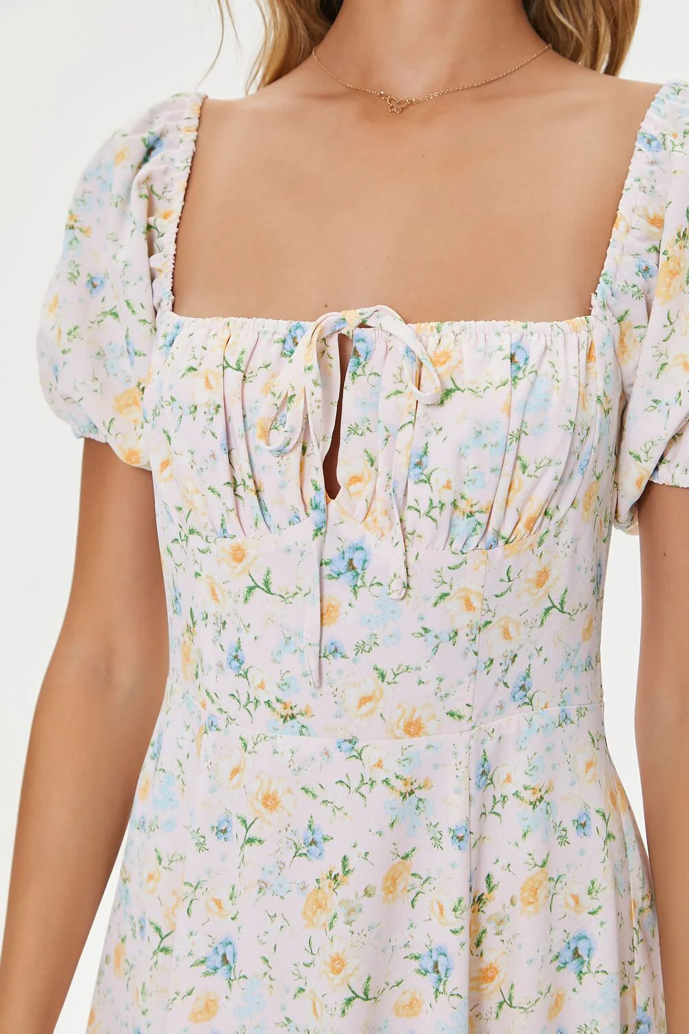 Floral Print Midi Dress - Image 5