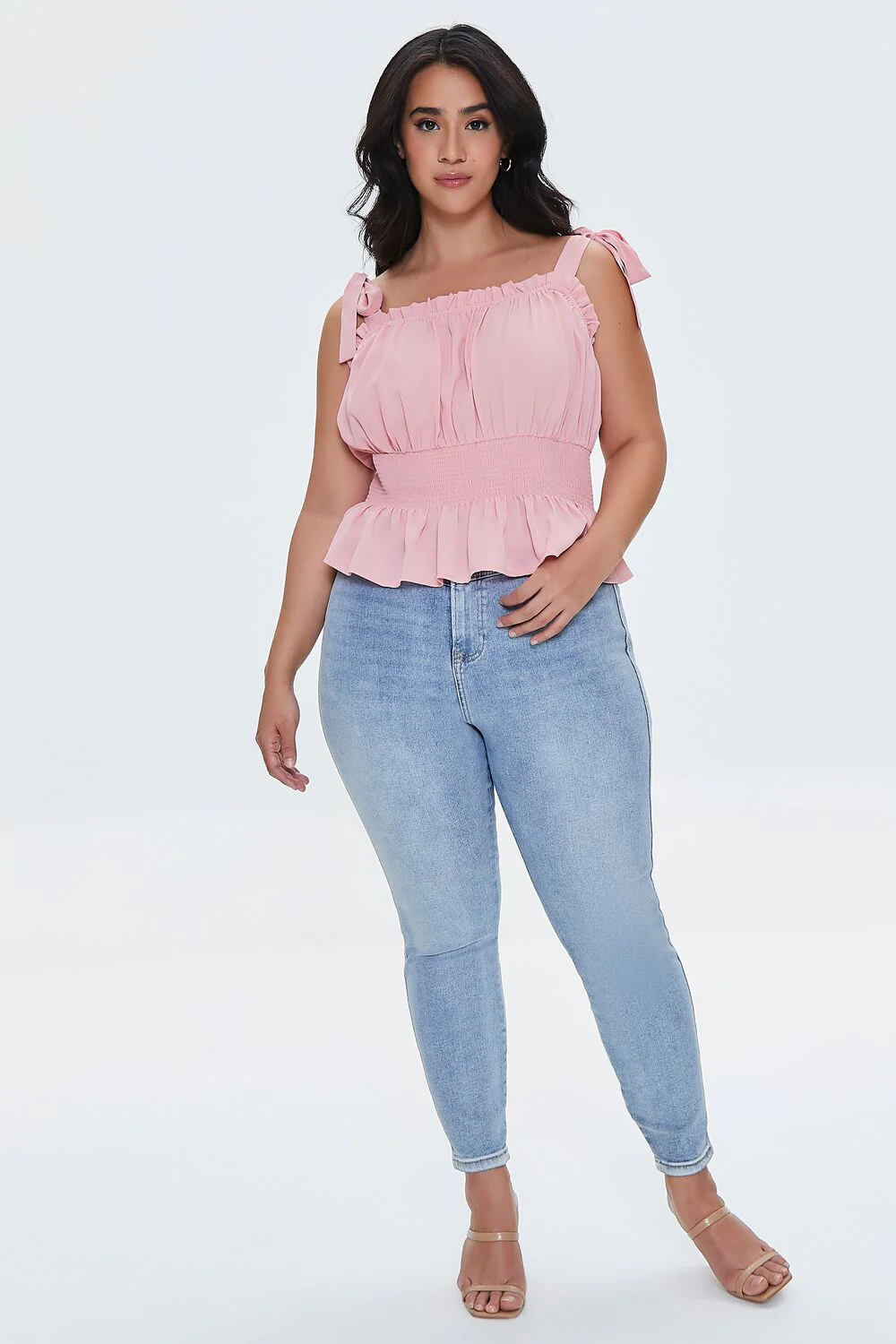 Plus Size Tie-Strap Top - Image 4