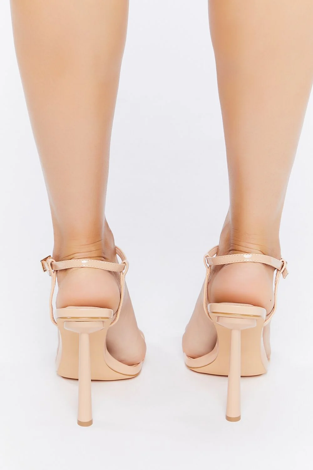 Faux Patent Leather Heels - Image 3