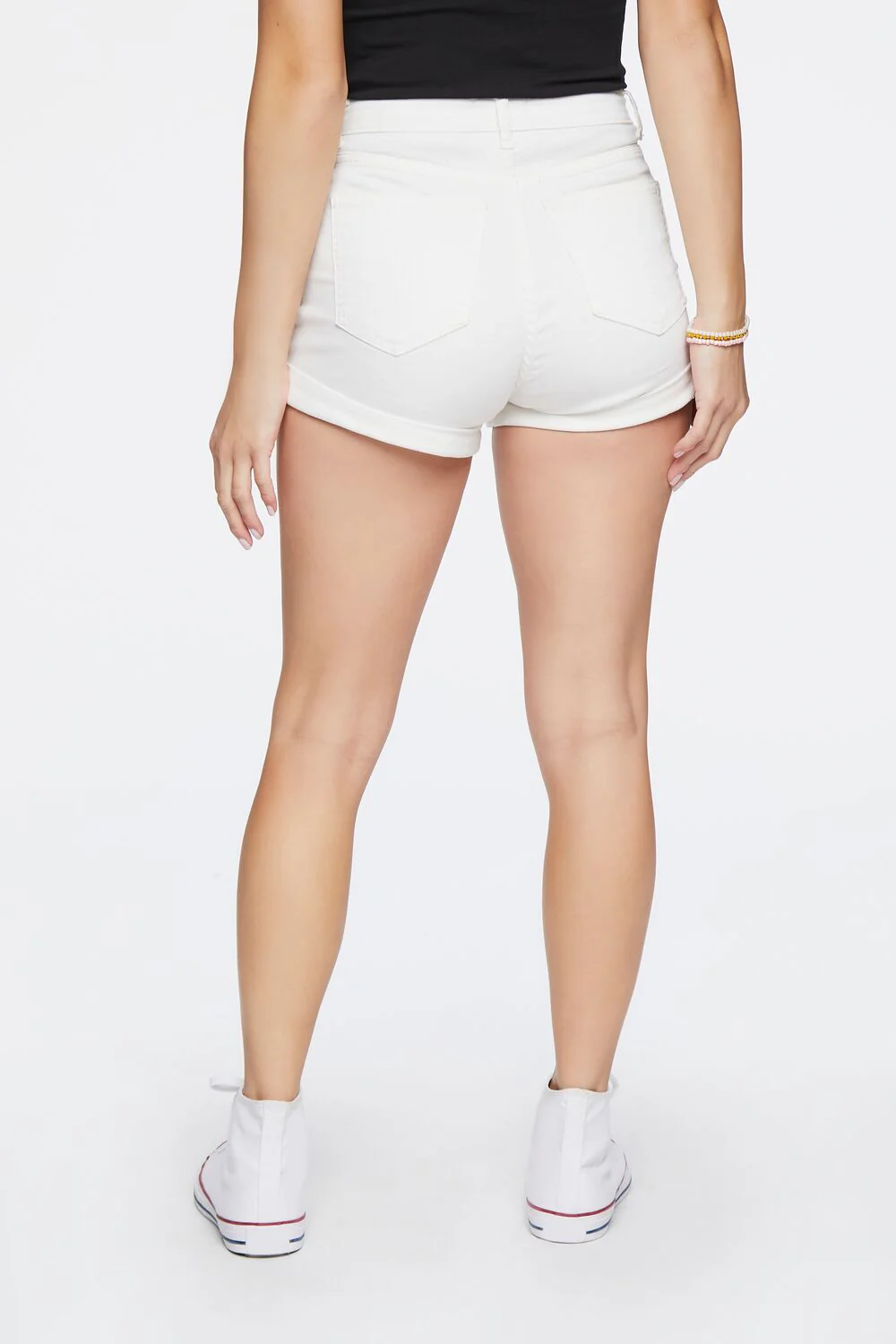 Curvy High-Rise Denim Shorts - Image 4