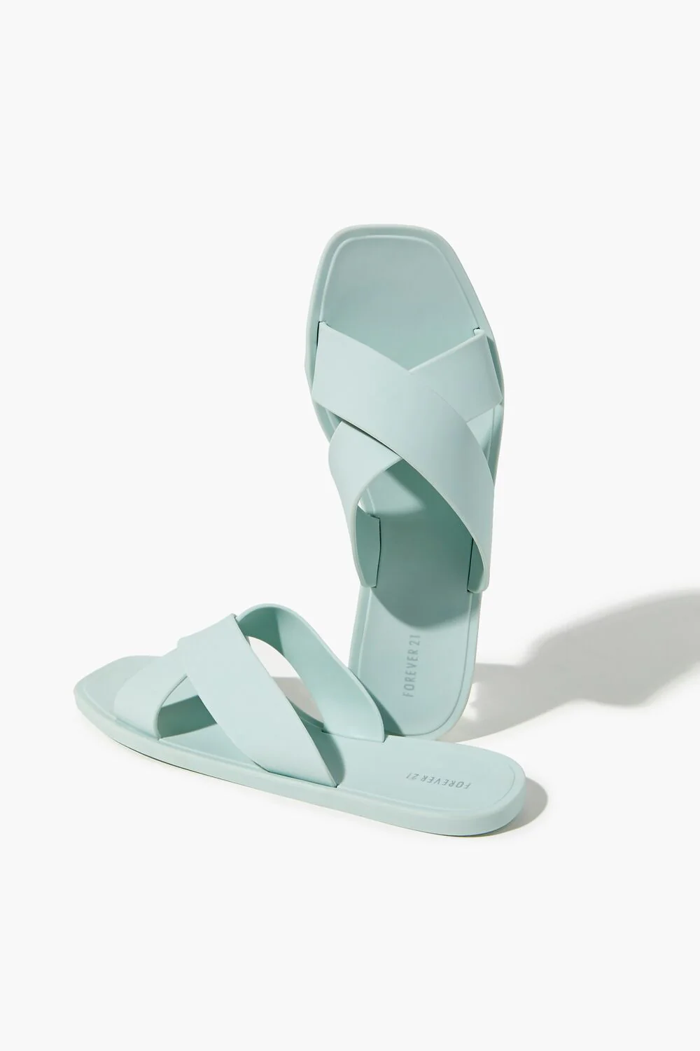 Crisscross Slip-On Sandals - Image 11