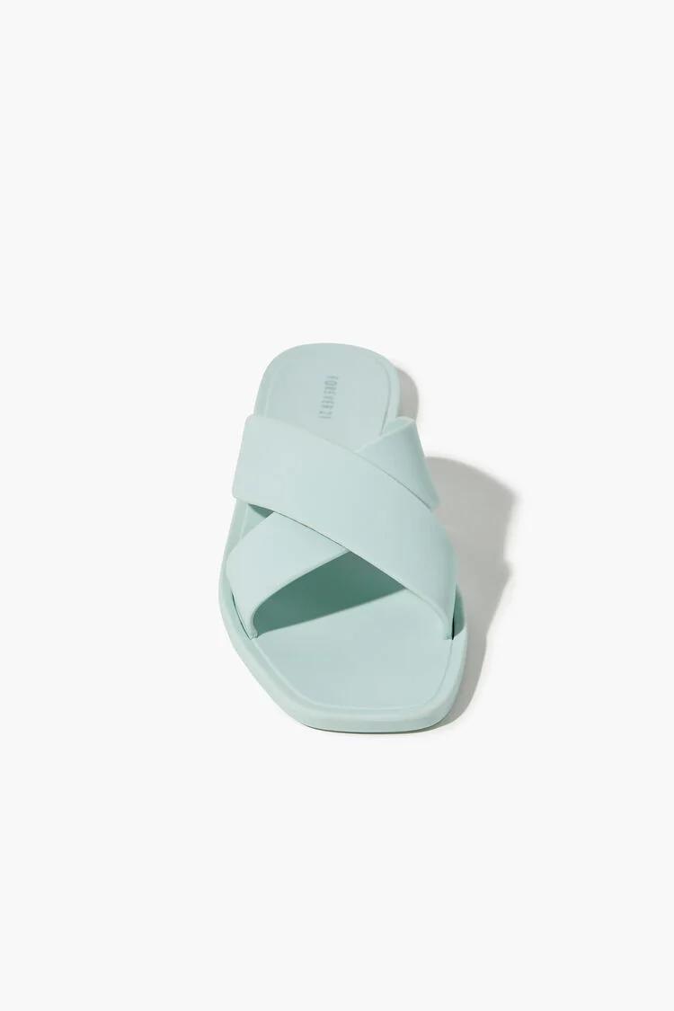 Crisscross Slip-On Sandals - Image 13