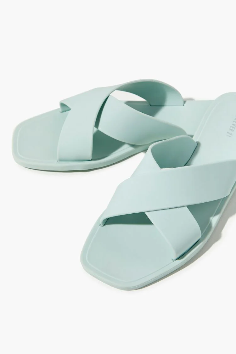 Crisscross Slip-On Sandals - Image 15